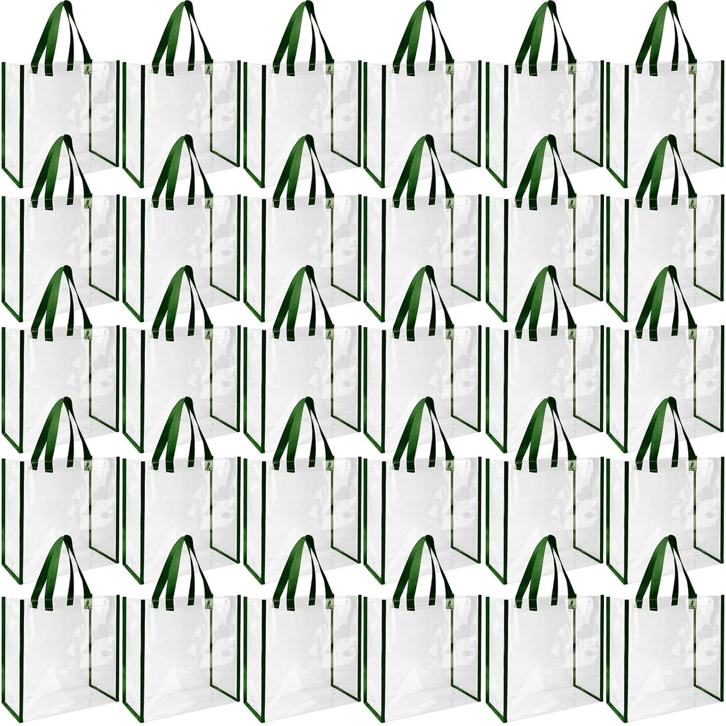 30 Bolsas Plástico Transparente 12x12x6" Regalo Deportes