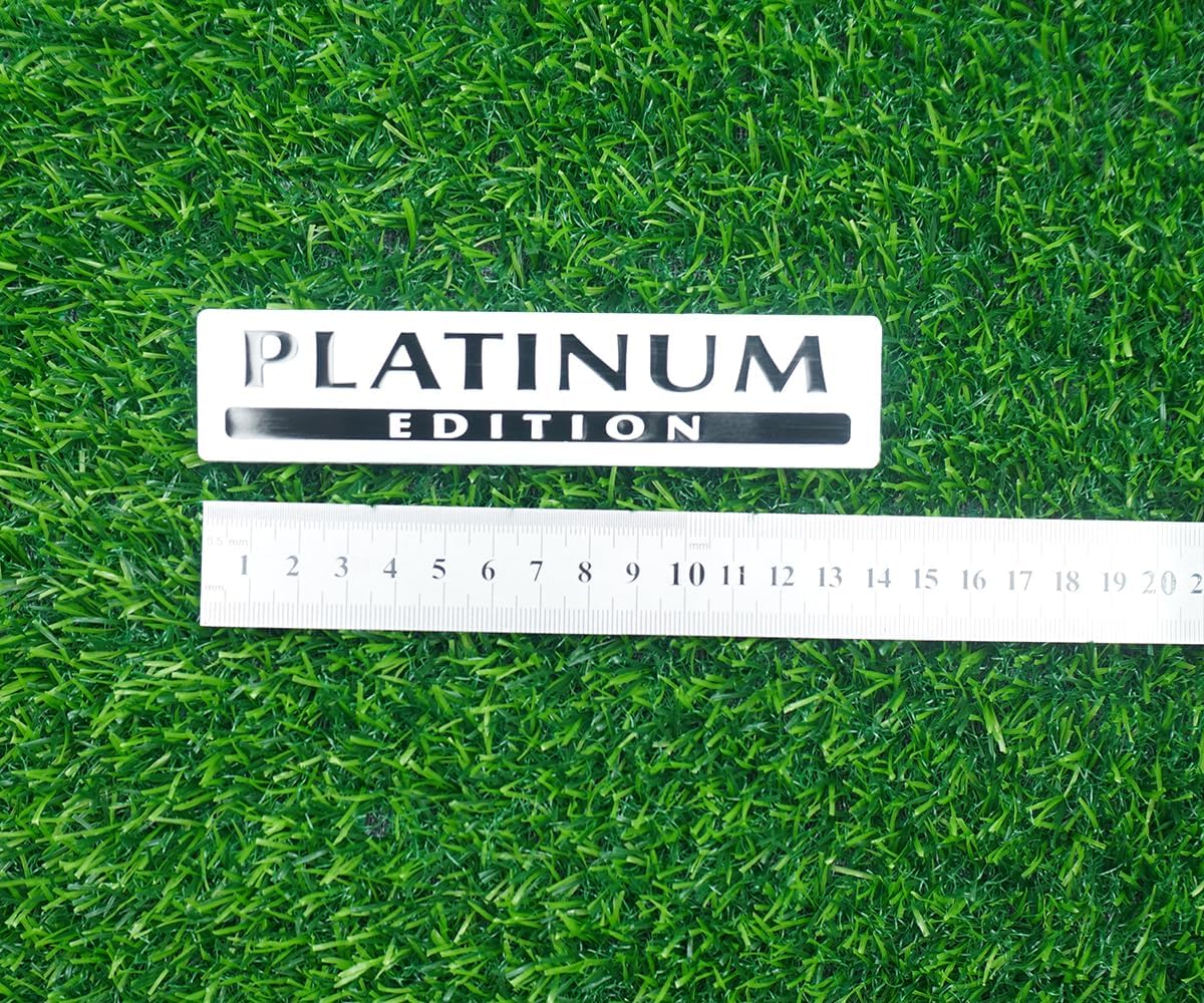 2 Pzas Emblema Aluminio 3D Guardabarros Coche Negro