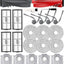 Pack 23 accesorios Roborock Saros 10R/Qrevo Curv 2 Pro