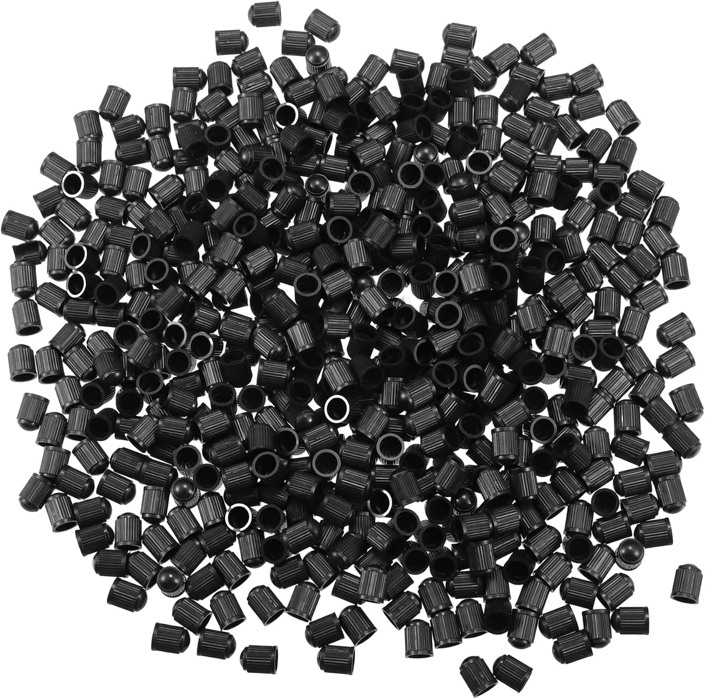 Tapones válvula neumático plástico negro 500uds