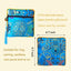 15 Bolsas Regalo Brocado Colores Surtidos 4.7x4.7"