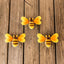 Decoración pared abeja metal exterior 3 pzas
