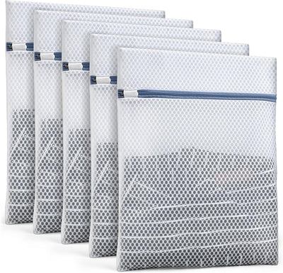 Bolsas malla duradera 5 pzas 12x16" protector lencería bebé