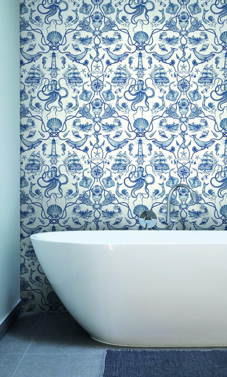 Papel pintado Deep Sea Azul HO3361