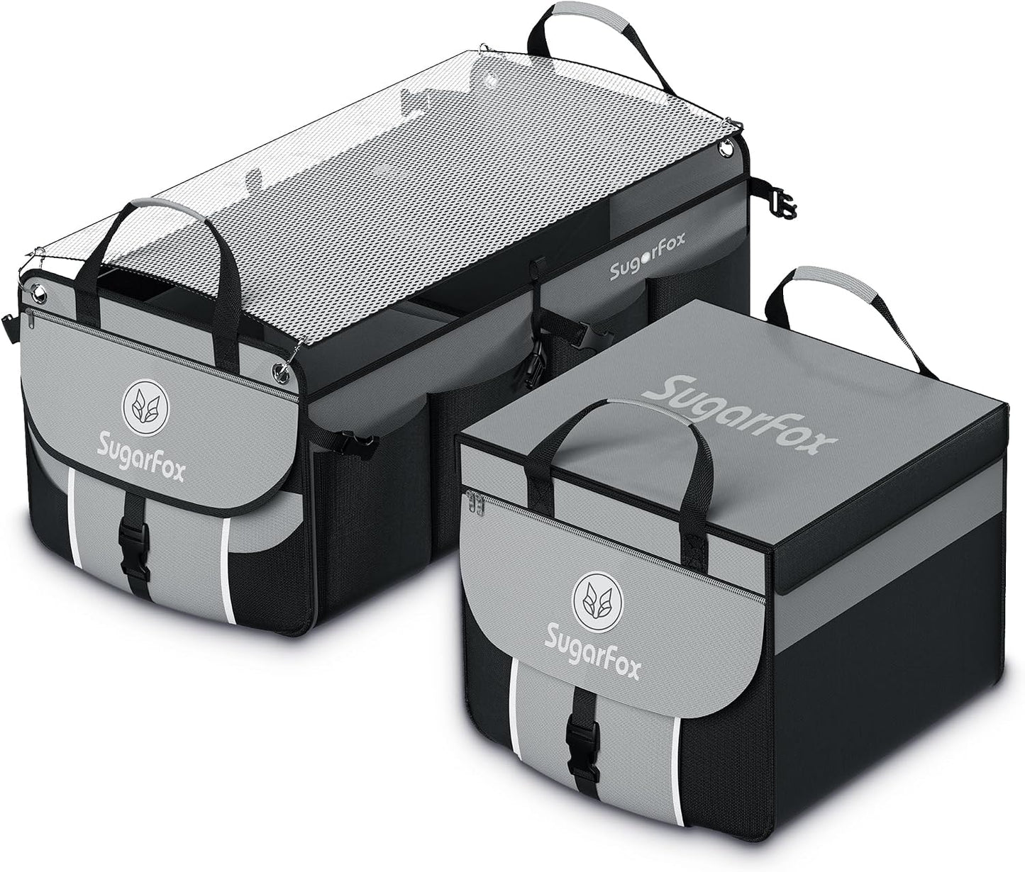 Organiz. maletero SUV 63L almacenamiento modular negro