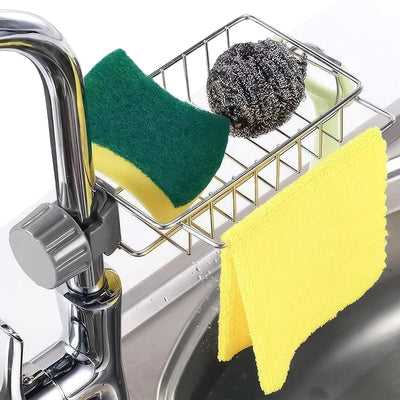Soporte esponja grifo fregadero acero inox 0.78-0.98pulg