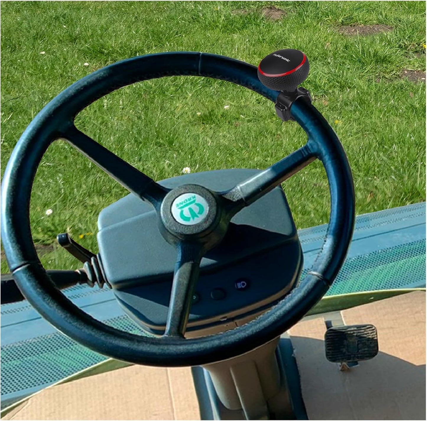Pomo volante giratorio para automóviles y camiones