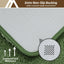 Alfombras baño antideslizantes micro poliéster verde