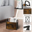 Portarevistas estante piso cesta organiz. carpetas libros