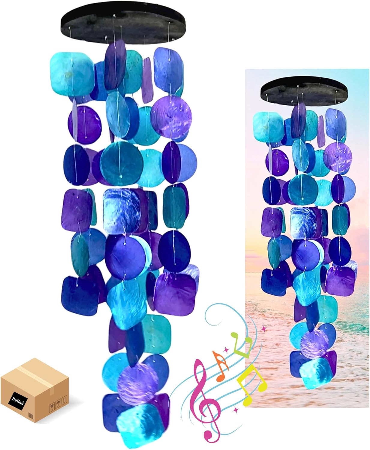 Campanillas de viento para exteriores e interiores regalo mamá