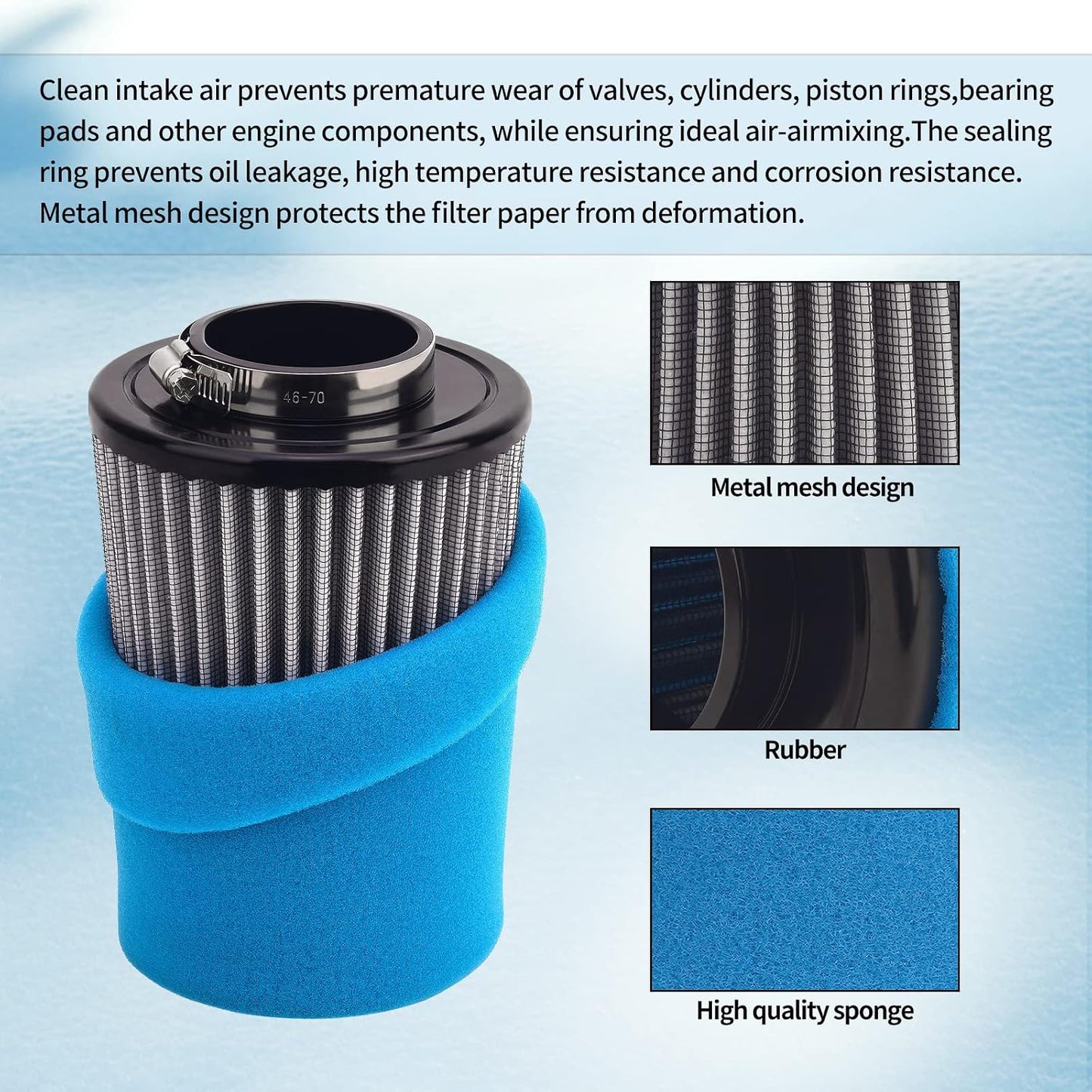 Filtro aire CF Moto 400cc 800cc CF500CC CF800CC