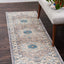 Alfombra Salzburg Clásica Oriental 2'7"x10'0" gris/beige