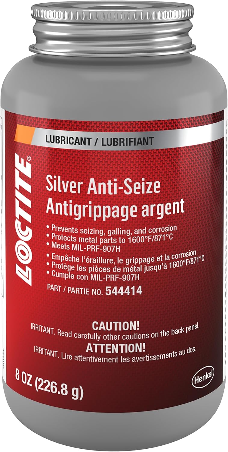 Lubricante aflojador 8oz color plata