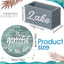 6 Pzas Posavasos Madera 4pulg Temática Lago con Soporte Bebidas