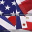 Bandera EE.UU. 4x6ft estrellas bordadas tela duradera