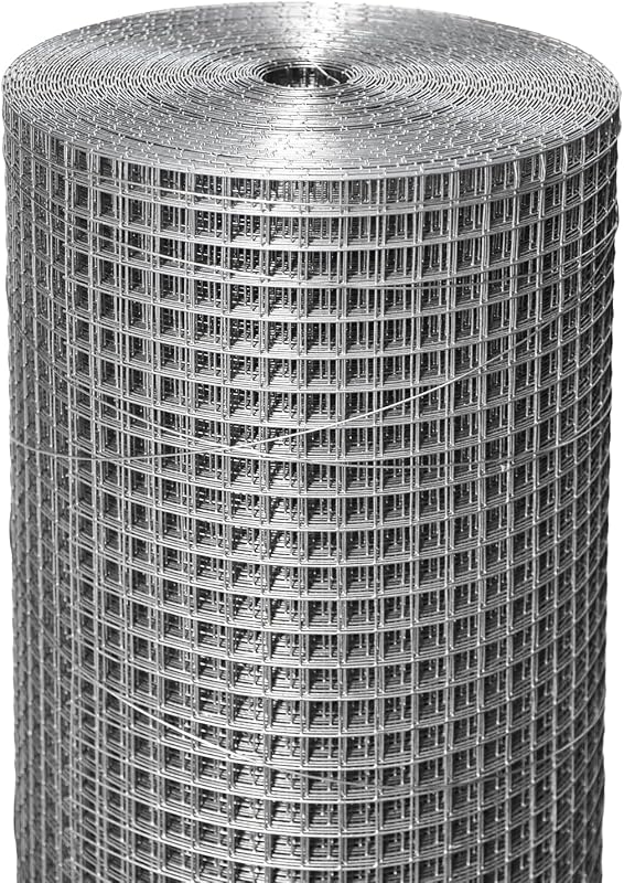 Paño hardware galvanizado 1/4" x 100 ft rollo valla jardín