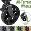 Carrito plegable para acampar 150L con ruedas resistente
