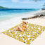Manta playa impermeable 9x10ft secado rápido con estacas