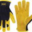 Guantes cuero jardinería y construcción para hombre