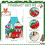 Delantal Navidad para niños con imagen de Papá Noel