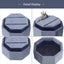 Caja anillos terciopelo octogonal vintage con tapa