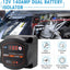 Aislador batería 12V 140A modo auto y manual para ATV UTV
