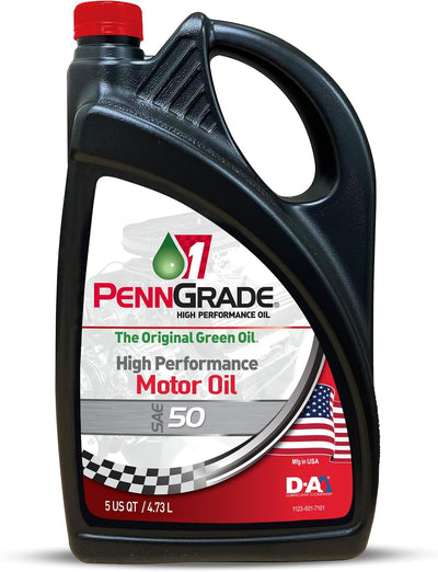 Aceite SAE 50 monogrado alto rendimiento 5qt