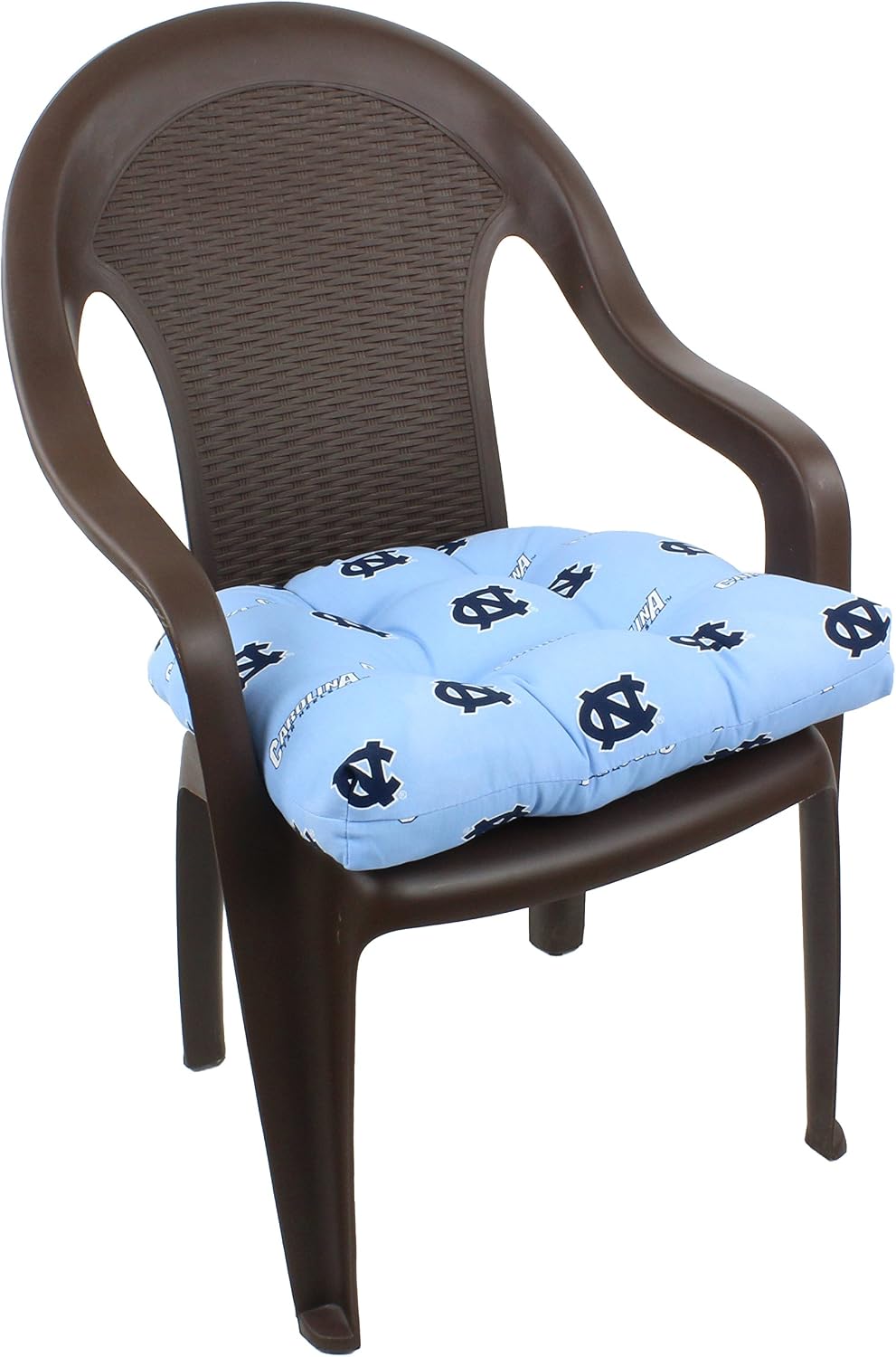 Cojín asiento 20x20pulg interiores exteriores tacones alquitrán
