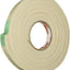 Cinta espuma goma 7/16pulg color blanco