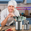 Soporte utensilios acero inox encimera cocina
