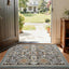 Tapete entrada 24x55 cm antiderrap suave lavable