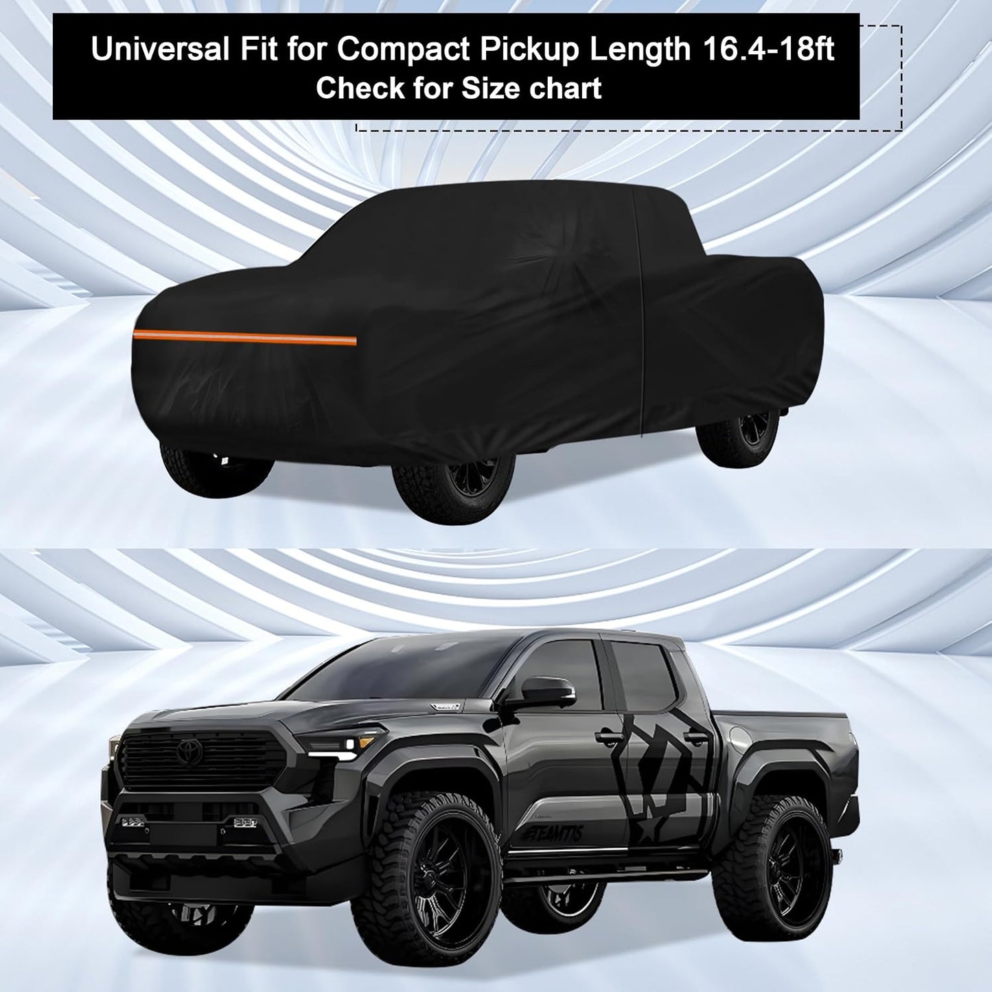 Fundas impermeables camioneta 420D forro algodón universal