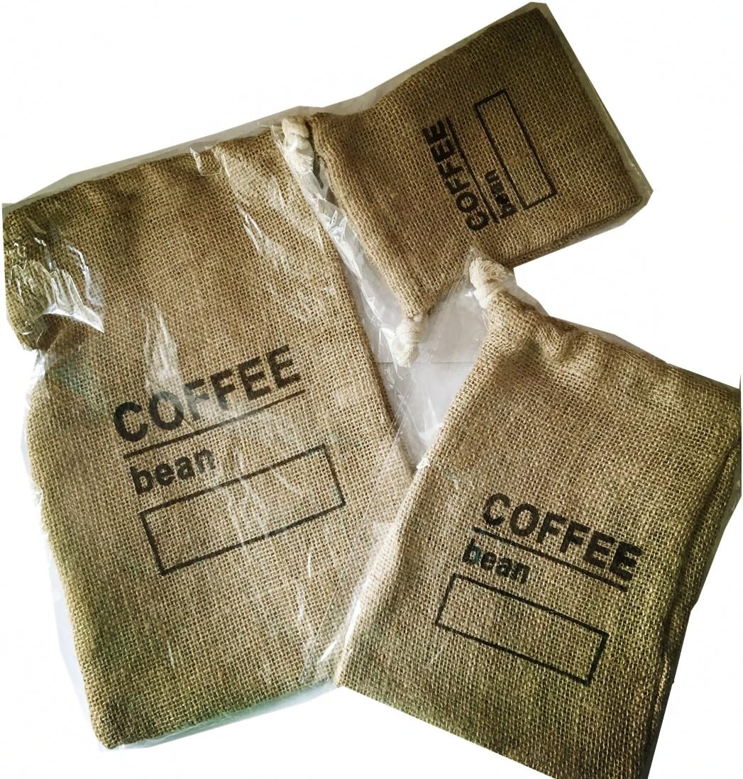 Bolsas yute reutiliz. para cereales y café en grano