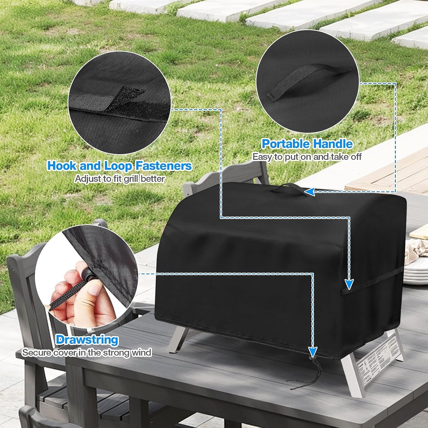 Cubierta parrilla pellets Z Grills Cruiser 200a 25x20pulg