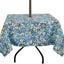 Mantel cuadrado 60x60" estampado flores cremallera