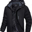 Abrigo Invierno Hombre Impermeable Capucha Esquiar