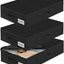 Contenedor bajo cama set 3 organiz. ropa tela gruesa
