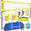 Red voleibol profesional poste aluminio 2" ajustable