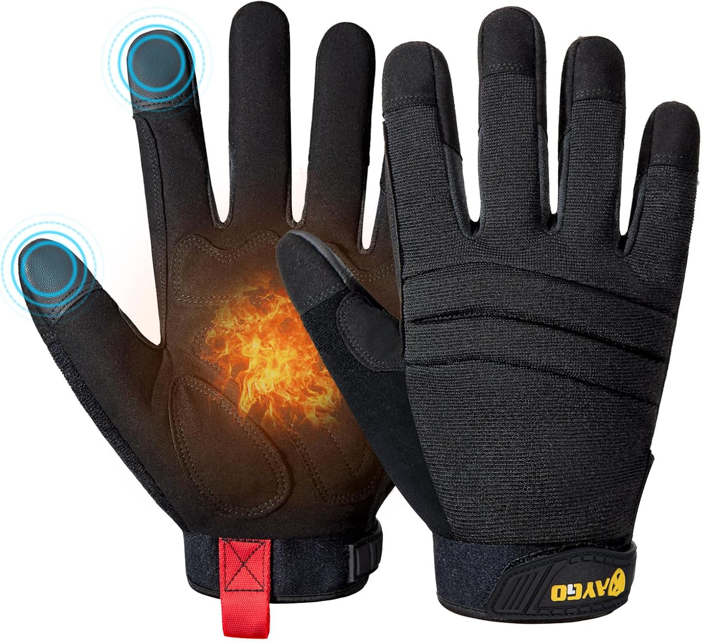 Guantes mecánicos aislantes térmicos doble forro