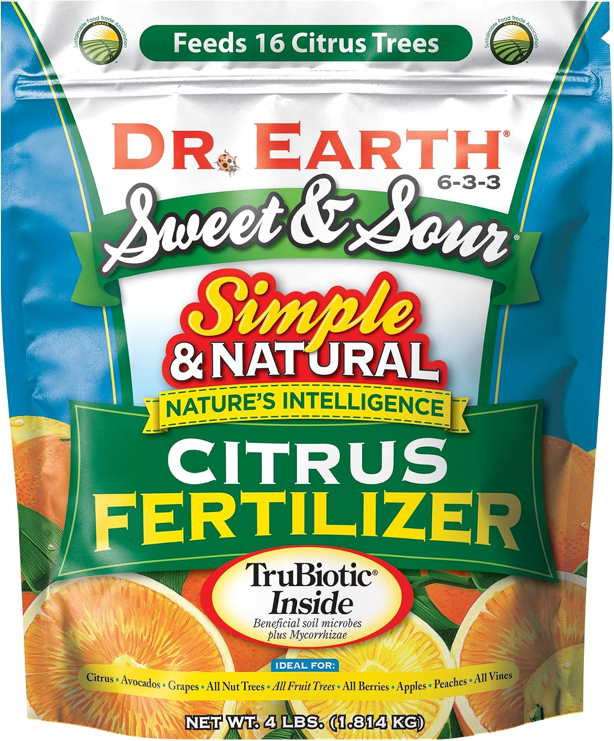 Fertilizante cítrico agridulce