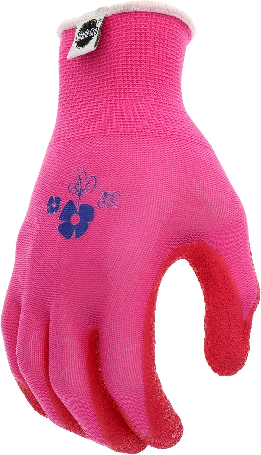 Guantes jardinería látex antideslizantes elásticos