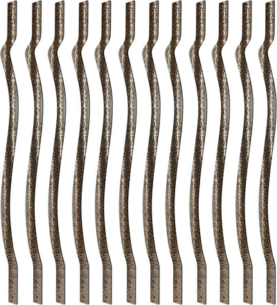 Balaustres hierro 32-1/4pulg para barandilla estilo forjado