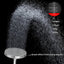 Cabezal ducha lluvia alta presion ajustable cromado 6pulg