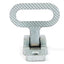 Cama utilitaria plegable acero galvanizado antiderrap