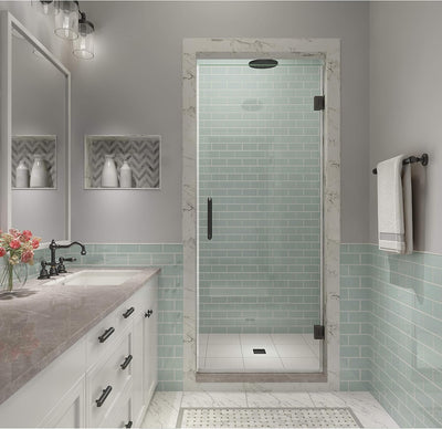 Puerta ducha bronce aceitado Kinkade XL