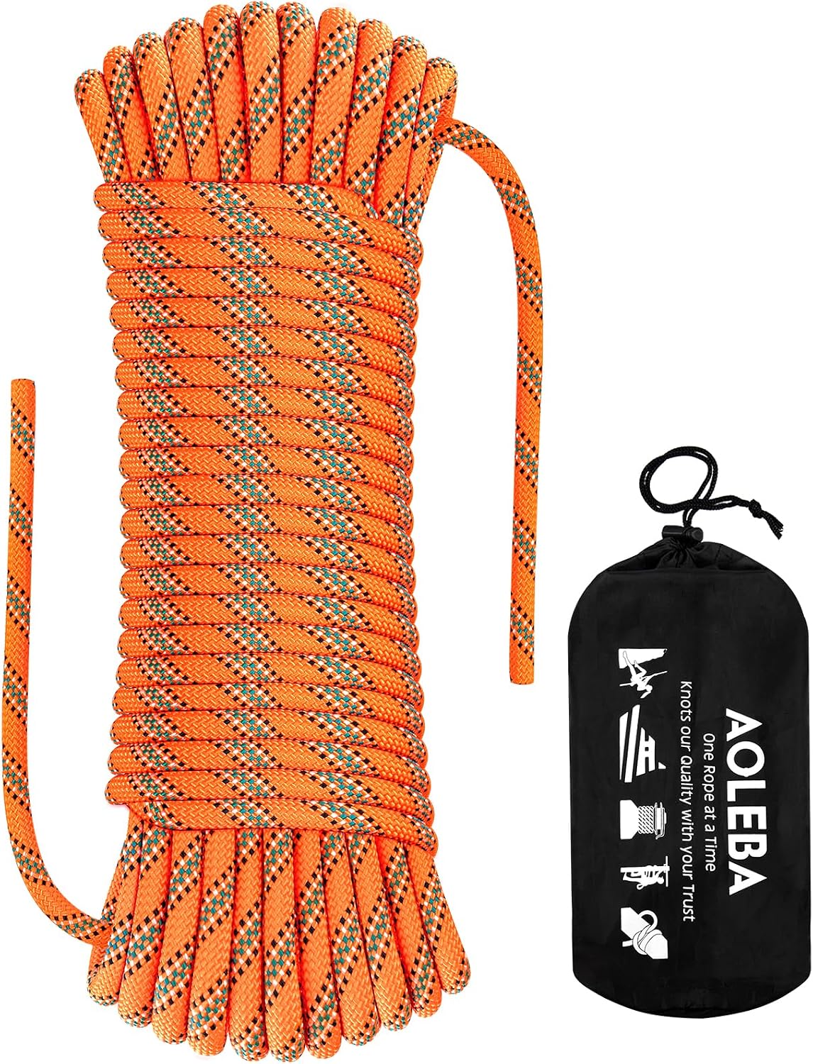 Cuerda escalada estática 8.5mm 10-30m para rescate exterior