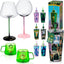 Juego copas vino 18oz tazas Ozpresso 8oz vaso caja ciega 16oz