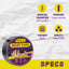 Cinta butilo 2" x50ft impermeable para madera