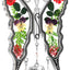 Campanilla vitral mariposa regalo madre abuela