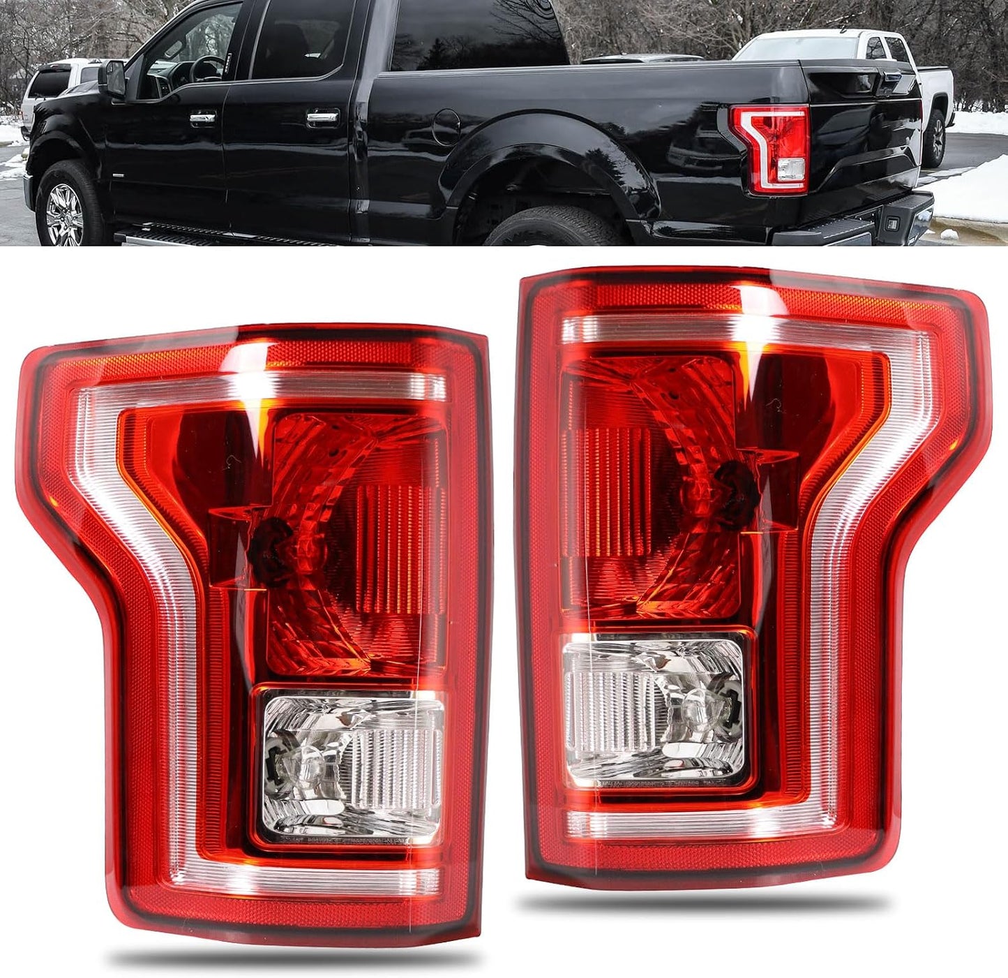 Luces traseras Ford F150 15-17 izq y der reemplazo
